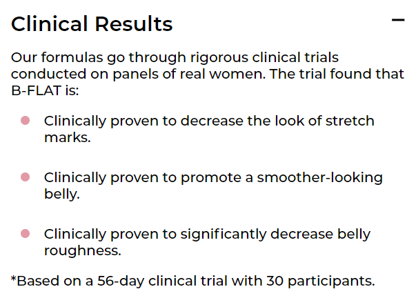 maelys so-called clinical results