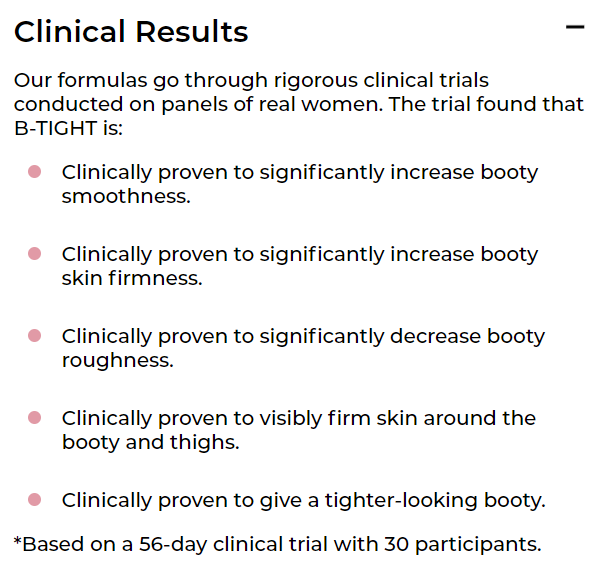 maelys so-called clinical results