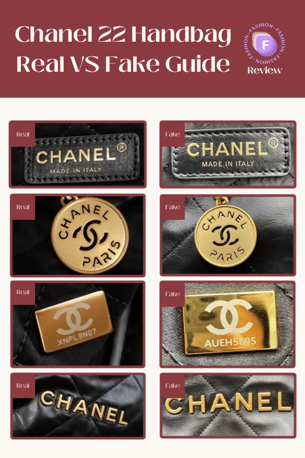 Chanel 22 Handbag Real VS Fake Guide