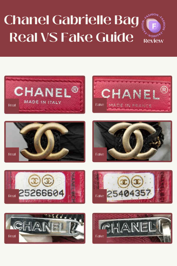 Chanel Gabrielle Bag Real VS Fake Guide 2023 FindThisBest