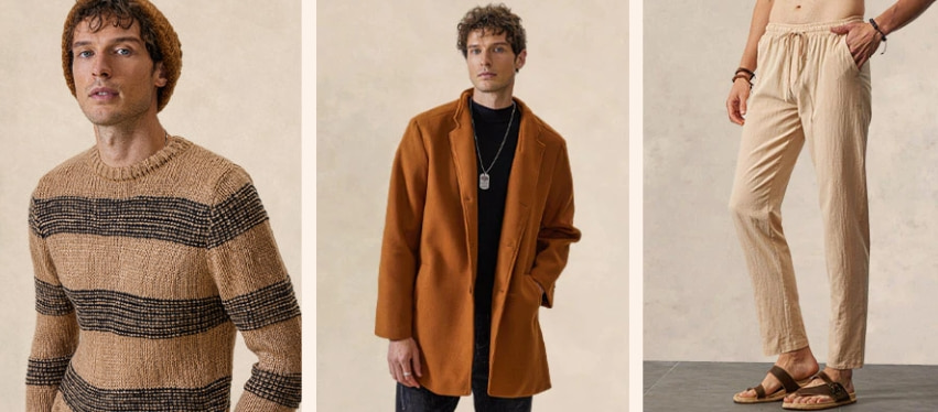 men wears coofandy clothing
