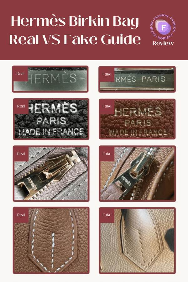 Hermès Birkin Bag Real VS Fake Guide 2023 FindThisBest