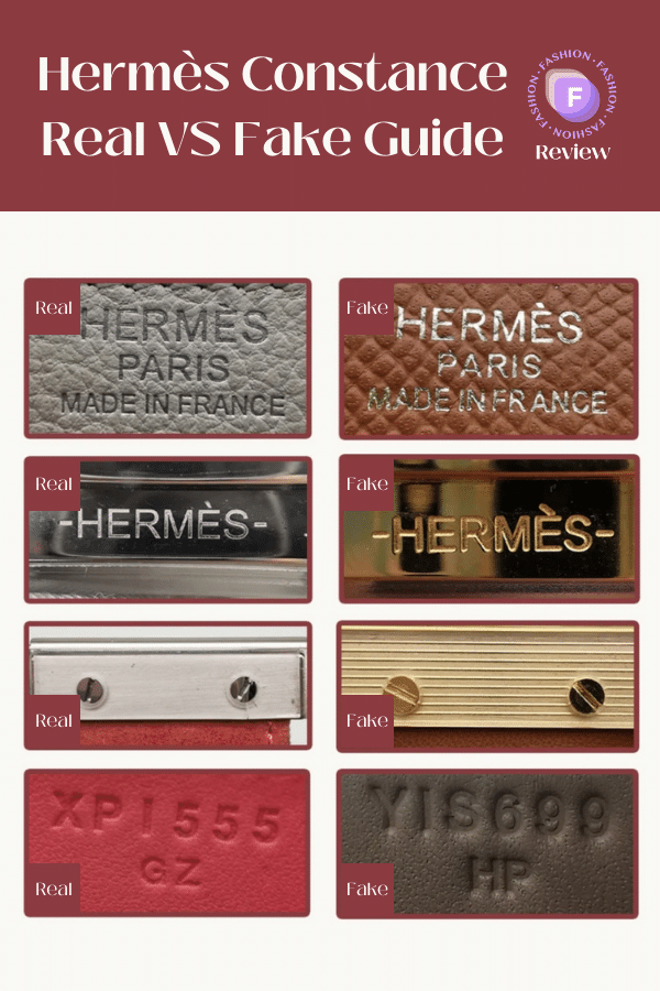 Hermès Constance Bag Real VS Fake Guide