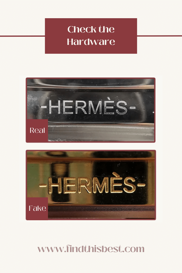 Hermès Constance Bag Real VS Fake Hardware