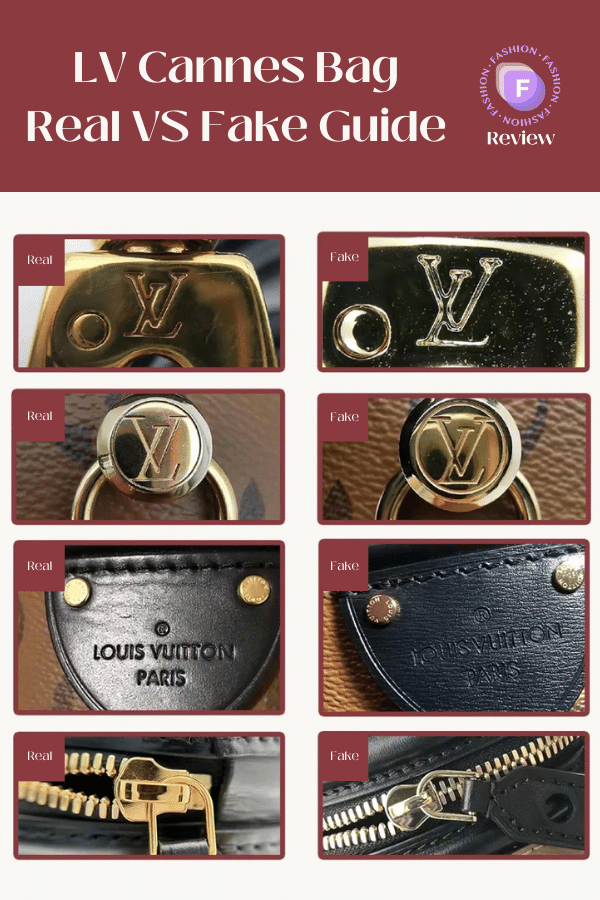 Louis Vuitton Cannes Bag Real VS Fake Guide