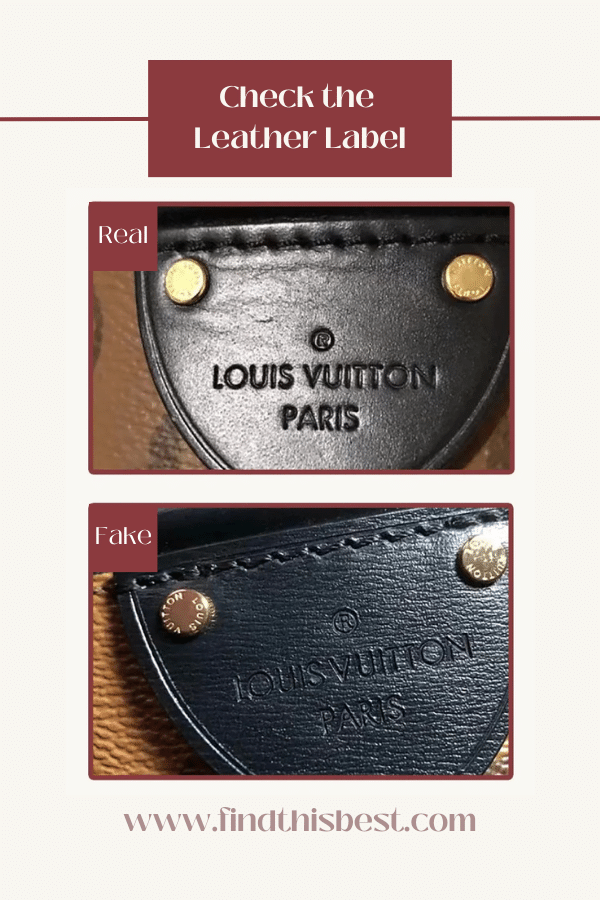 Louis Vuitton Cannes Bag Real VS Fake Label