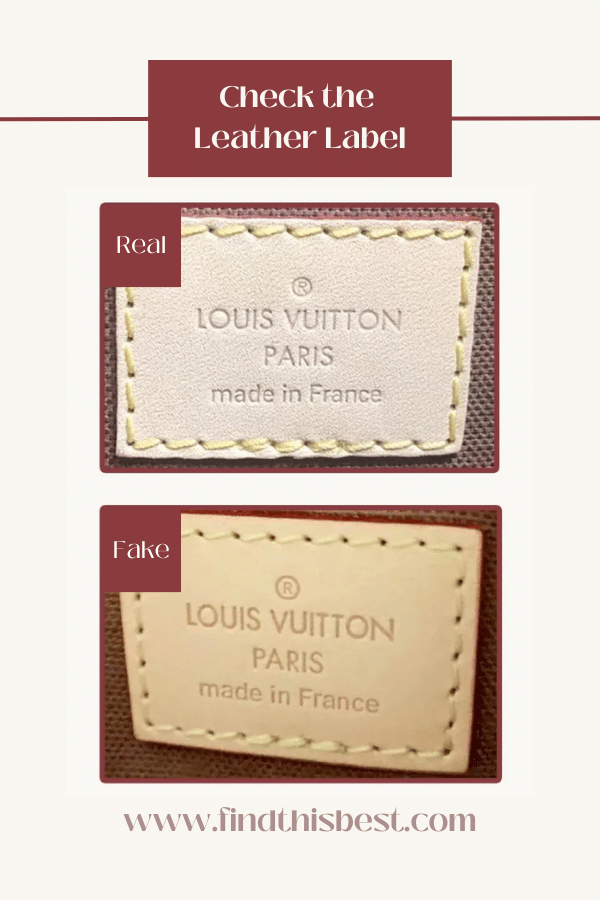 Louis Vuitton Multi Pochette Accessoires Real VS Fake Leather Label