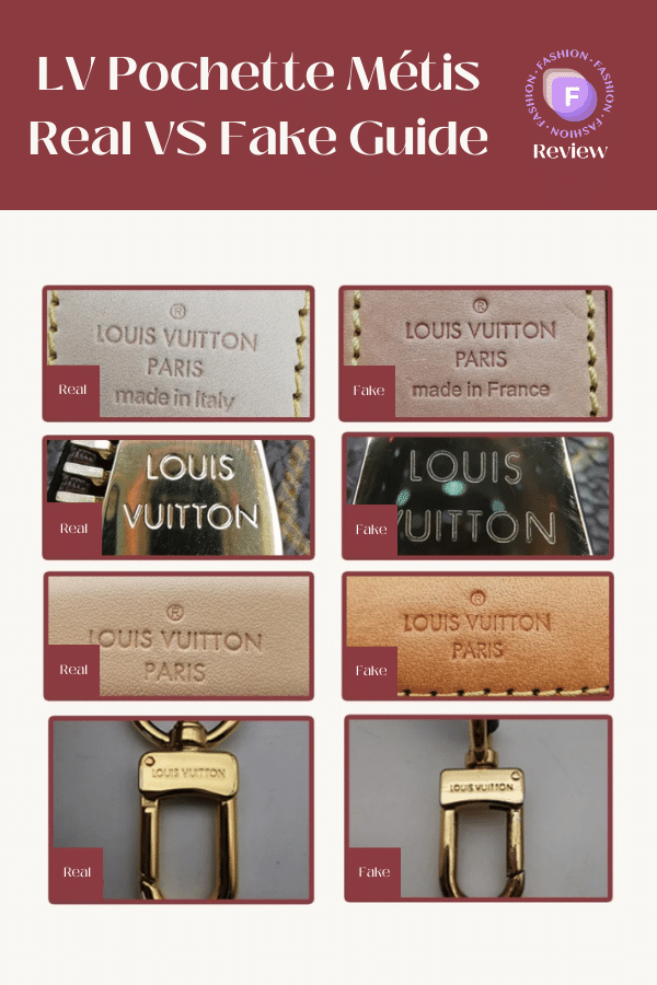 Louis Vuitton Pochette Métis Bag VS Fake Guide
