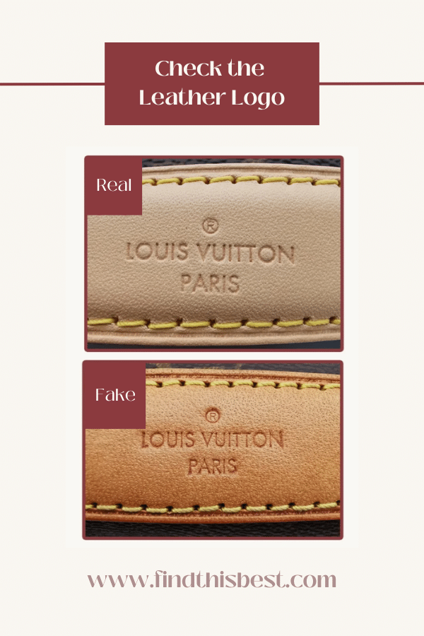 Louis Vuitton Pochette Métis Bag VS Fake Leather Logo