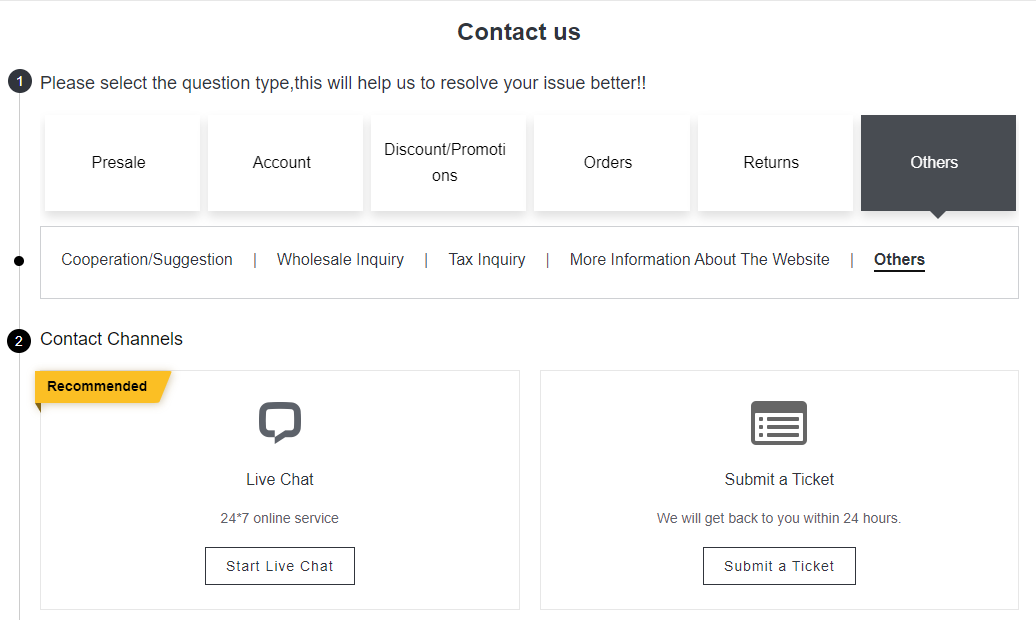 noracora customer service