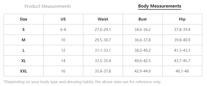 noracora sizing