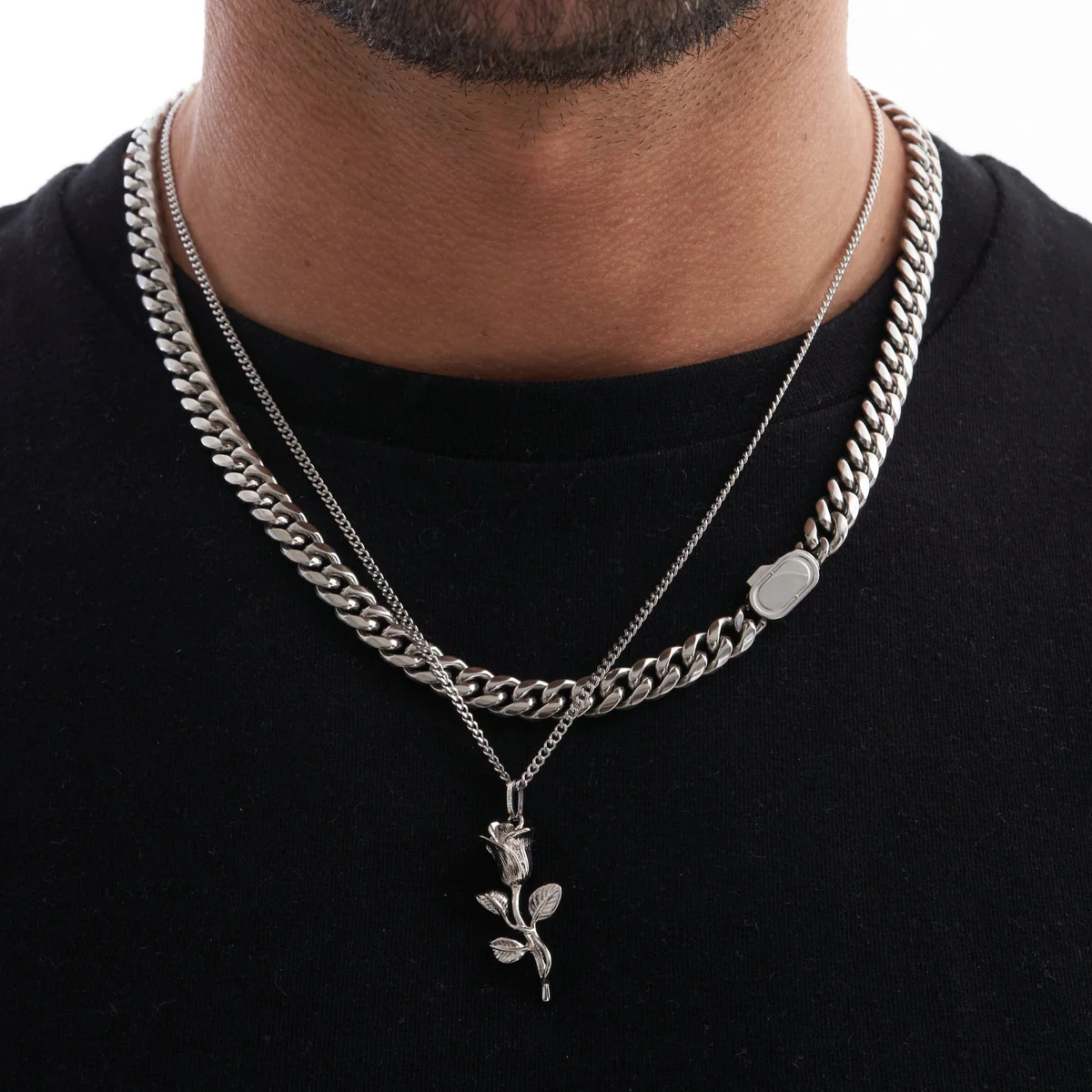 Cuban Chain Silver 8MM