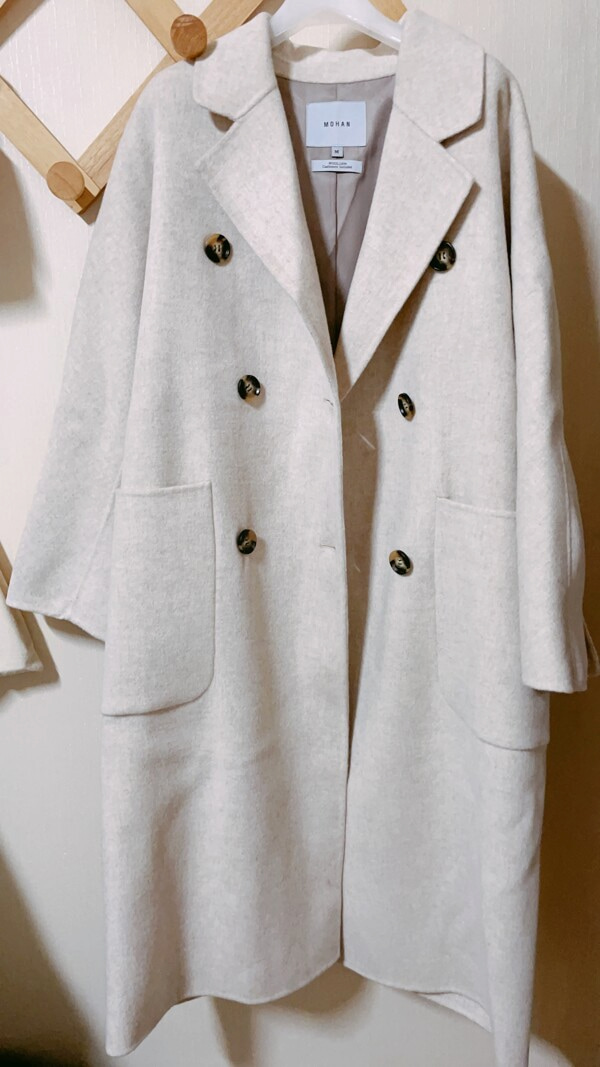 cashmere double handmade coat