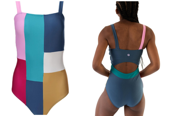 Nani Swimwear Patchwork One-Piece Swimsuit