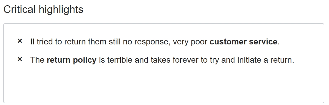sitejabber review on return service