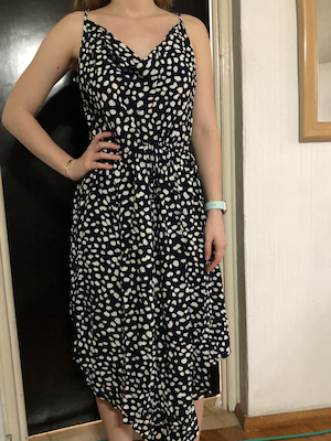 stylewe customer review of a black dress