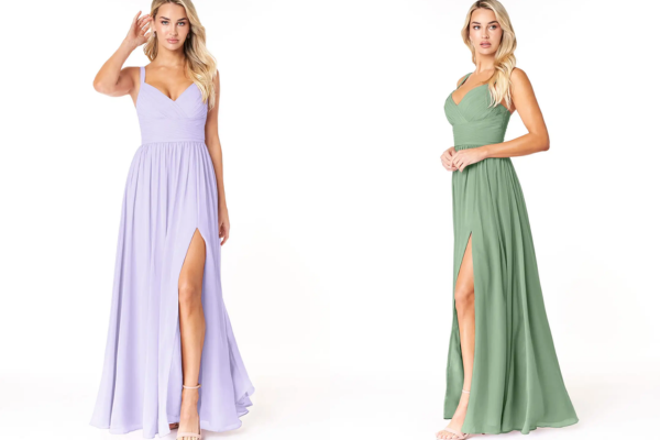 azazie a line dress