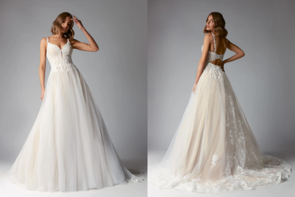 azazie devi wedding dress