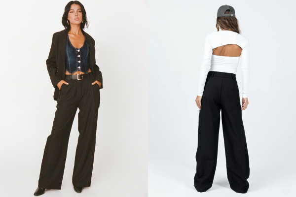 princess polly black archer pants