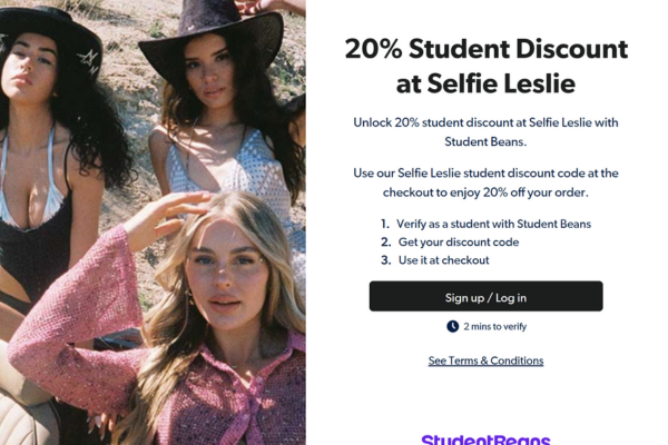selfie-leslie-student discounts
