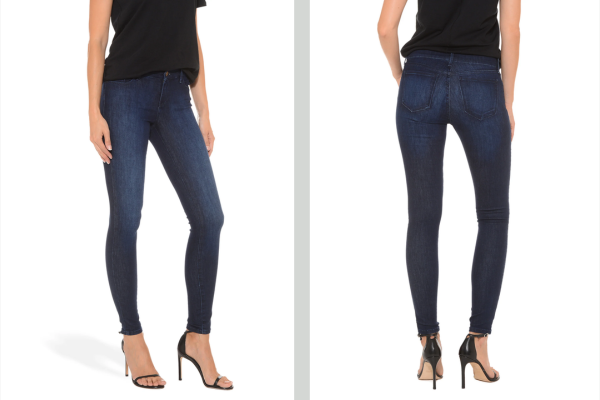 womens mid rise skinny grove jeans